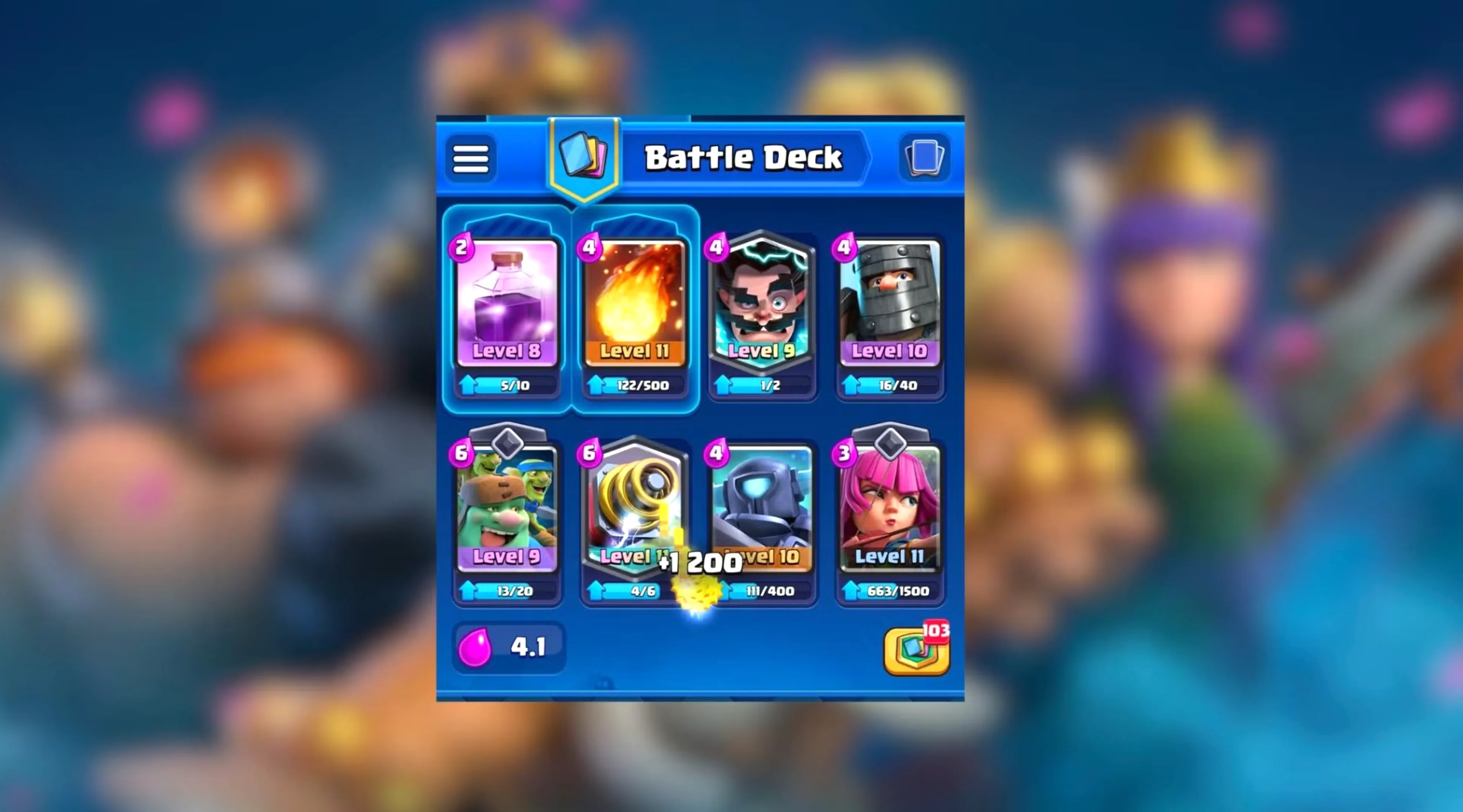 Mini PEKKA Sparky Deck